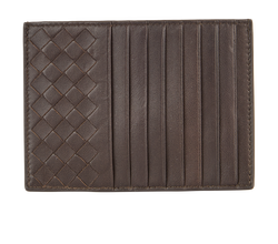 Bottega Veneta Multi Slots Card Holder, Leather, Brown, V2782, 3*